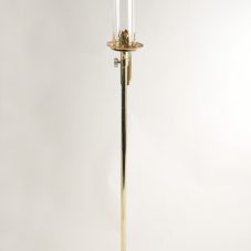 brass pew mount candelabra
