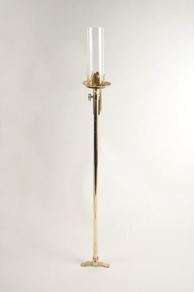 brass pew mount candelabra