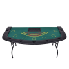 A blackjack table.