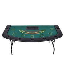 A blackjack table.