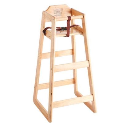 wooden children high chair