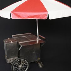 hot dog cart