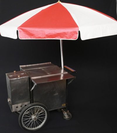 hot dog cart