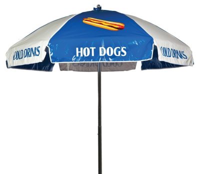 hot dog umbrella
