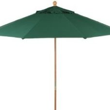 umbrella green canvas