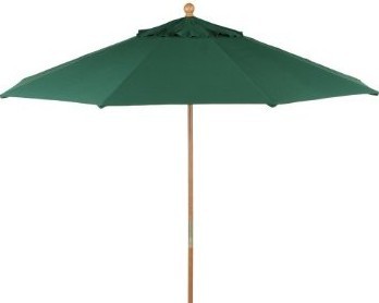 umbrella green canvas