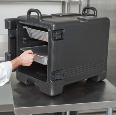 thermal food transporter for chafer pans