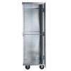 inside of enclosed sheet pan rack