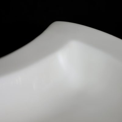 white ceramic tilde bowl detail