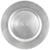 Charger Silver Acrylic rental plate