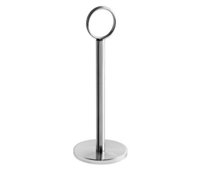 chrome table number stand