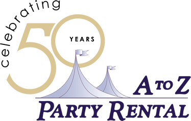 a to z party rental logo