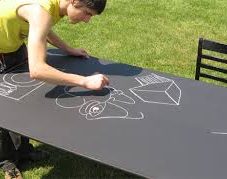 chalk table rental