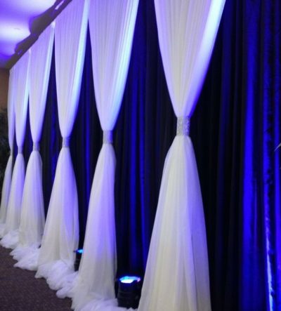 drape panels rental