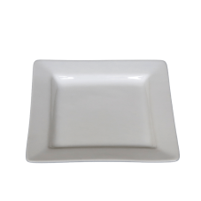 white square 7in dessert plate rental