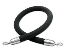 stanchion black rope rental