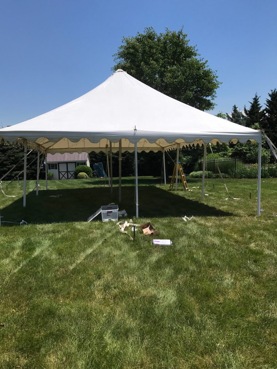 20x30 sales pole tent