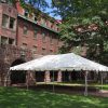 20x30 frame tent hill school