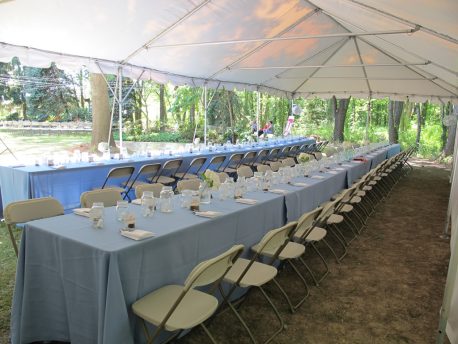 50′ Wide Frame Tent | A to Z Party Rental, PA