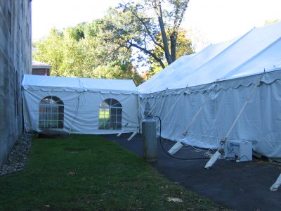 Mercer Museum marquee entrance