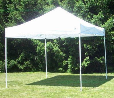 10 x 10 canopy white