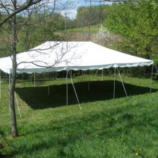 20 x 30 white canopy