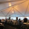 Mercer Museum 40x frame tent interior