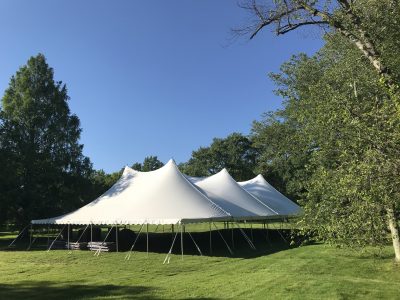 60 pole tent