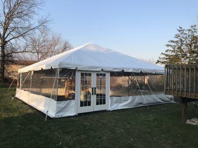 double door fiesta tent