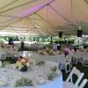30x40 fiesta frame tent inside