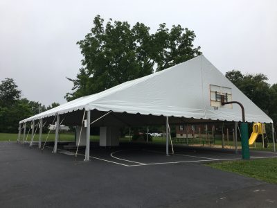 St. Genevieve 50x frame tent gable end