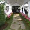marquee tent over walkway