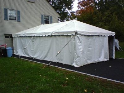 rental tent sides solid