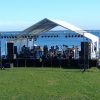 outdoor temporary staging