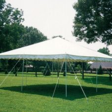 20x20 canopy white