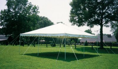 20x20 canopy white