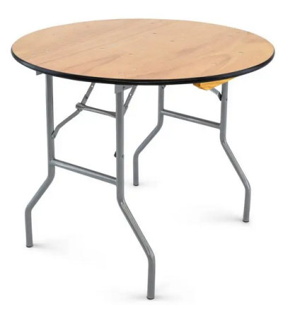 36 inch round rental table