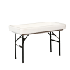A 4 foot long freestanding Chillin' Table with no skirt.