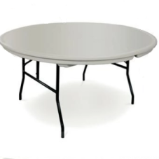 60 inch round table rental