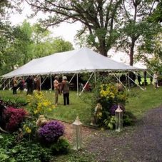 wissahickon valley watershed green ribbon gala 40x80 pole tent