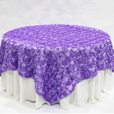 Lilac Rosette linen rental