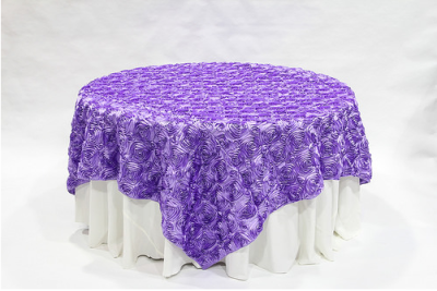 Lilac Rosette linen rental