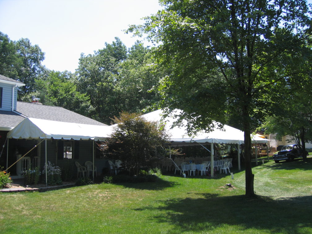 40' Wide Frame Tents » A to Z Party Rental, PA