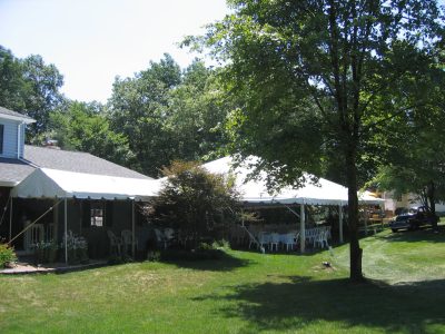 driveway tent rental wedding 40x60 frame tent