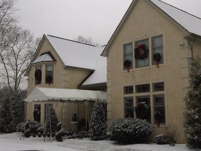 winter marquee tent rental