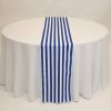 Awning Stripe Blue Runner