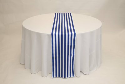 Awning Stripe Blue Runner