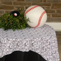 Baseball themed napkins