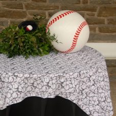 Baseball themed linen