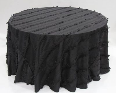 Black Cascade linen